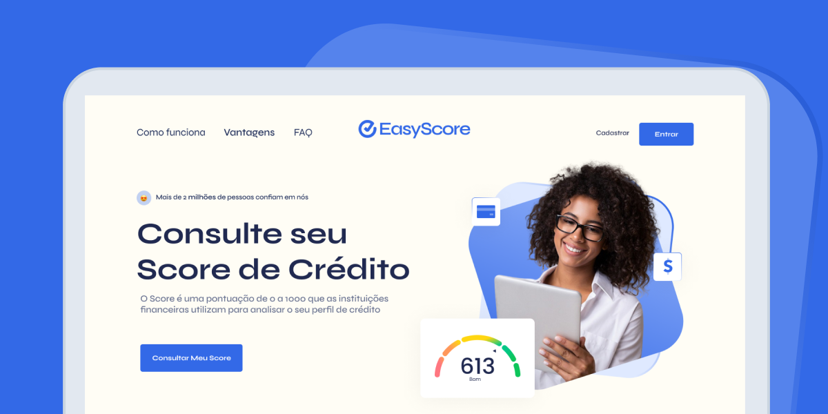 EasyScore: monitore seu score social e consulte dívidas